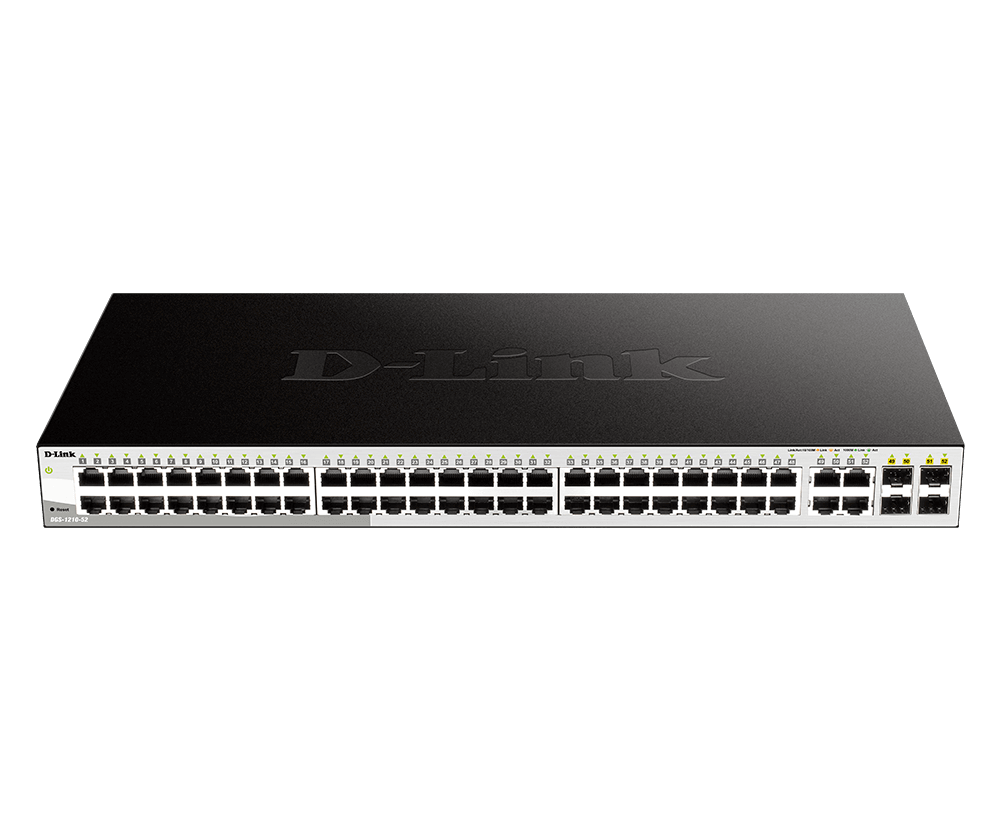 52-Port Gigabit Smart Managed Switch DGS-1210-52 DLINK