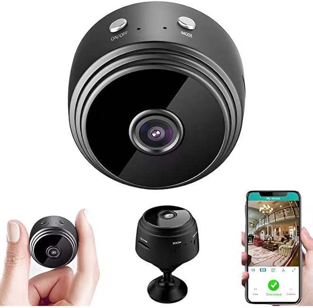 Rewiking A9 Mini IP Camera HD Night Vision 1080P Wifi Remote Surveillance Home Security System Mini Camera