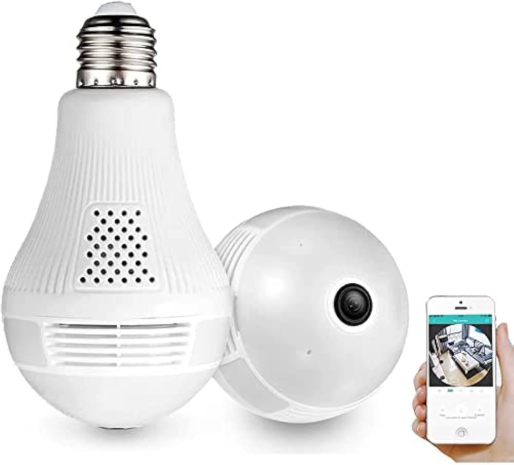 Cctv camera B13-I-V2 Wi-Fi Globe Panoramic 960p Wireless Panoramic Ip 3d Vr Camera Wifi Bulb Light Fisheye Surveillance
