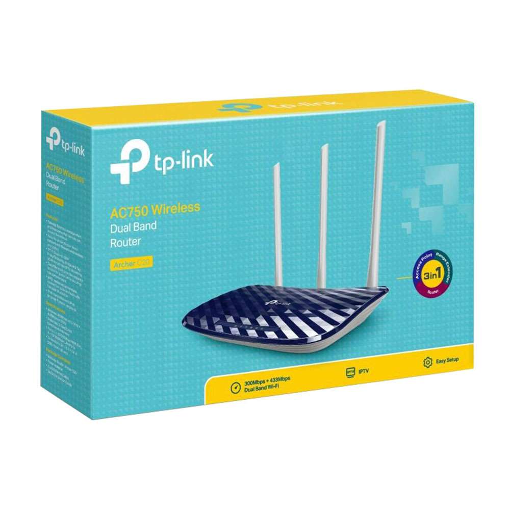 TP-Link Archer C20 AC750 Dual Band Router