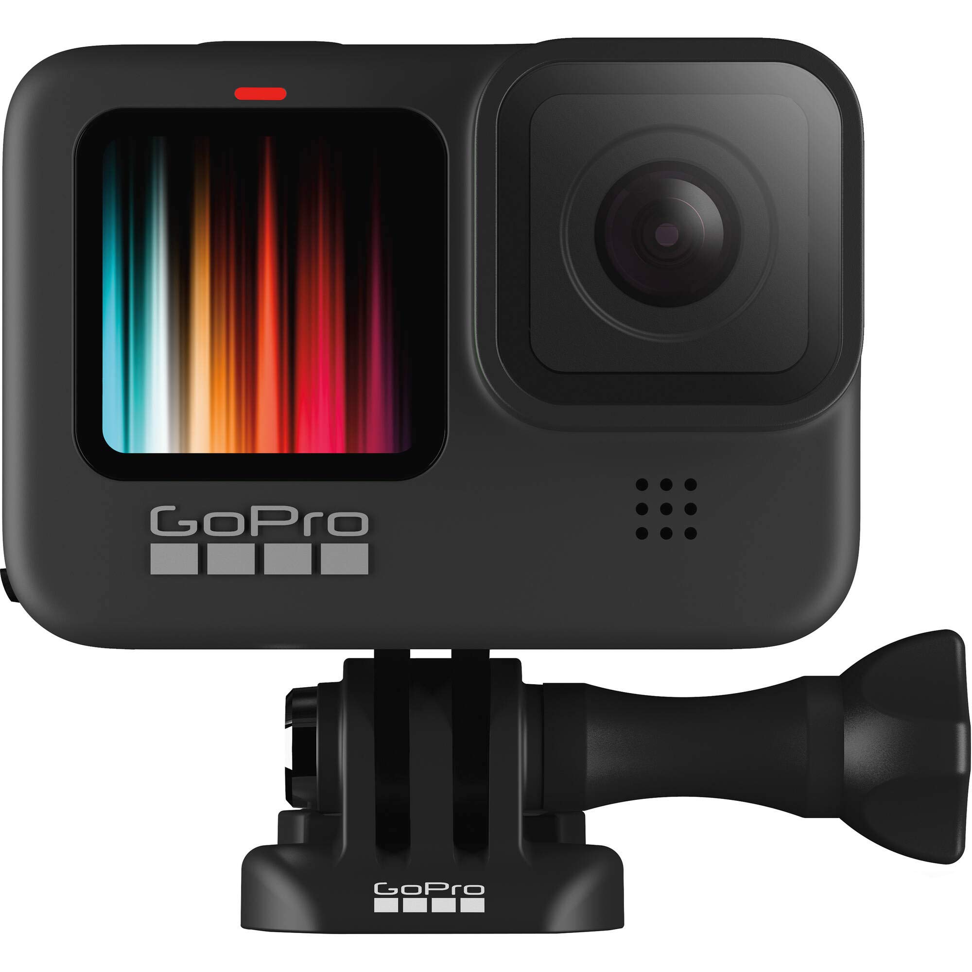 GoPro9 Go Pro HERO9 Black - Waterproof Action Camera with Front LCD and Touch Rear Screens, 5K Ultra HD Video, 20MP Photos, 1080p Live Streaming, Webcam, Stabilization