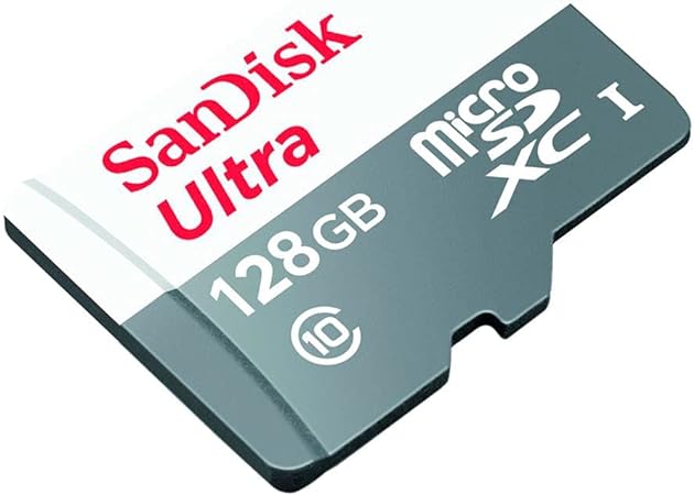 SanDisk microsd card sd card 128GB Ultra Upto 100MB/s UHS-I Class 10 microSDXC Card-SDSQUNS-128G-GN6MN