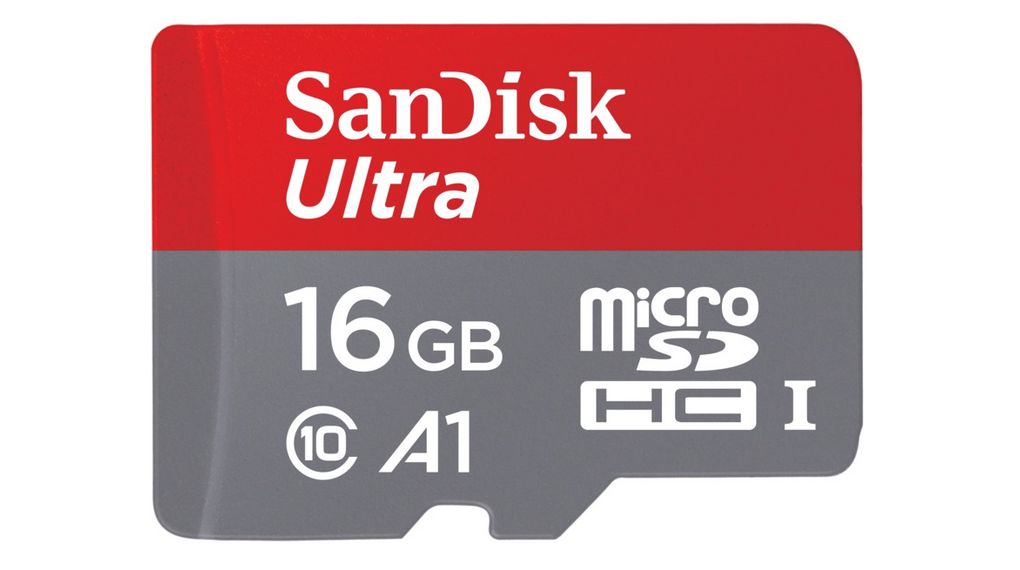 Sandisk SD Card SanDisk Ultra Micro SD Card Android - Class 10-16GB - SDSQUNS-016G-GN3MA