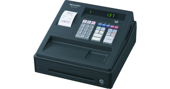 Sharp XE-A137 Electronic Cash Register Pos Machine