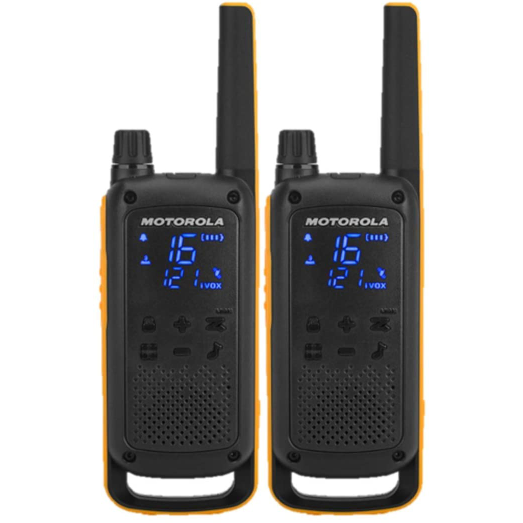 Motorola Talkabout T82 Walkie Talkies Extreme Twin Pack With Batteries & UK Charger Motorola Walkie talkie