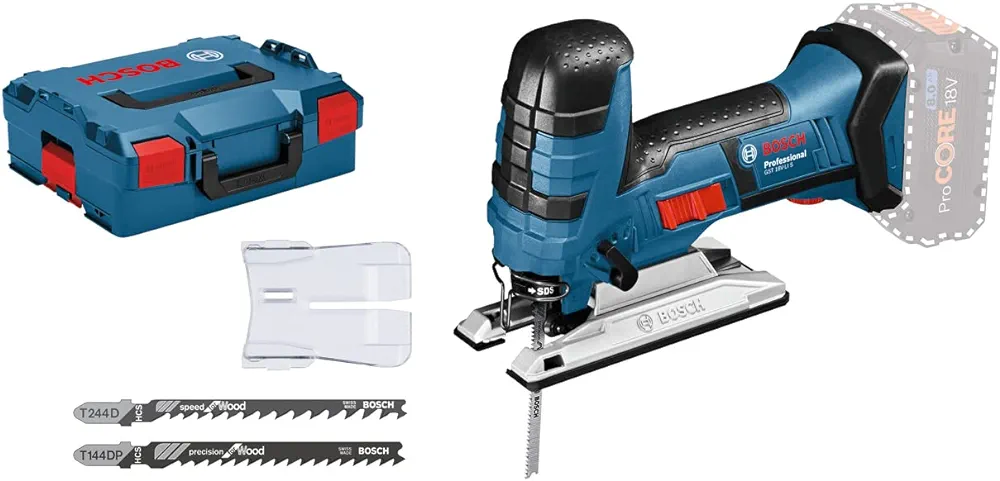 Bosch Professional Gst 18 V-Li S Cordless Jigsaw (Without Battery and Charger) - L-Boxx
