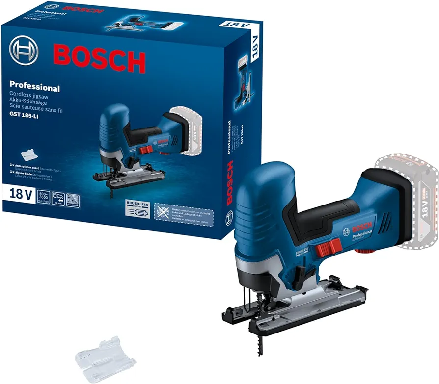 Bosch GST 185-LI PROFESSIONAL CORDLESS JIGSAW (Battery & Charger Not Included