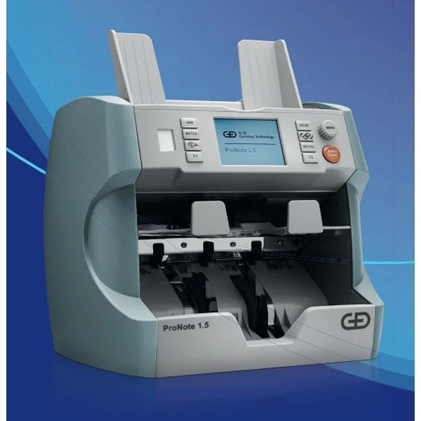 G&d ProNote 1.5 Banknote Counter with reject pocket money counting Machine & Update software avlble
