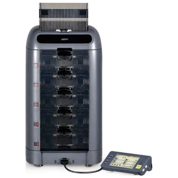 SBM SB-5000 BankNote Counting Machine 5 Pocket, 10 Multi-Currencies Sorter | SB-5000 banknote counter money counter