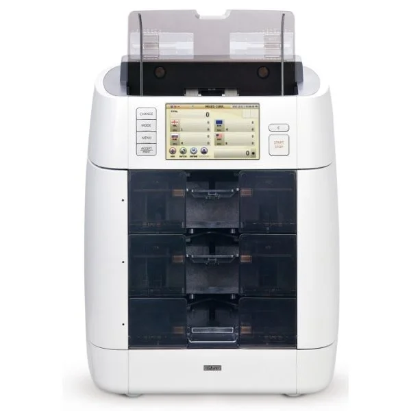 SBM SB-3000 Fitness Sorting Machine 3 Pocket 10 Multi-Currencies Sorter | SB-3000