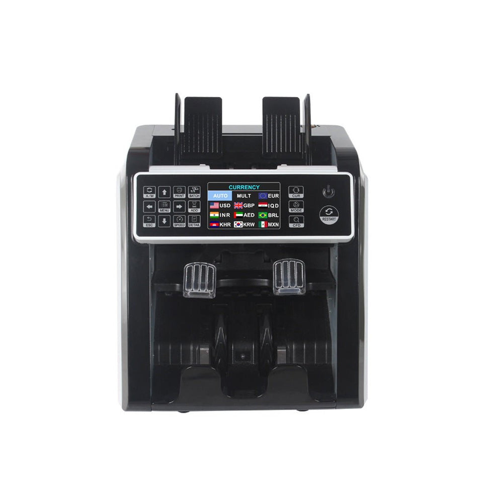 AL-950 Cash Multi Currency Mix Value Money sorter Pocket Money Counter and Sorter Banknote Verifiers cash counting machine money counter counting bank machine & software update avlabl