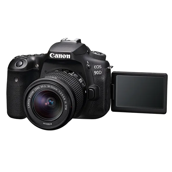 Canon EOS 90D DSLR Camera with 18-135mm Lens