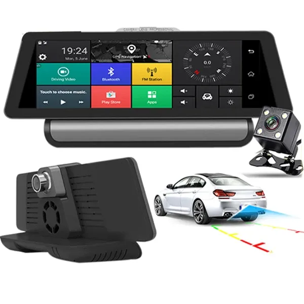 V9 7.0 Inch 4G GPS Navigation+DVR Vordon mCAR - 2CH with GPS and WiFi