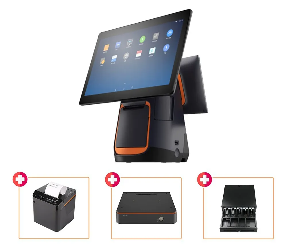 SUNMI T2 Built-in Seiko printer More suitable for customers with high printing demand, pursuing quality.