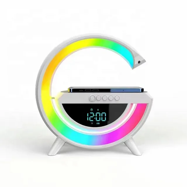 Healthy Sleep All In 1 Speaker Wireless Charger With White Noise Alarm Clock