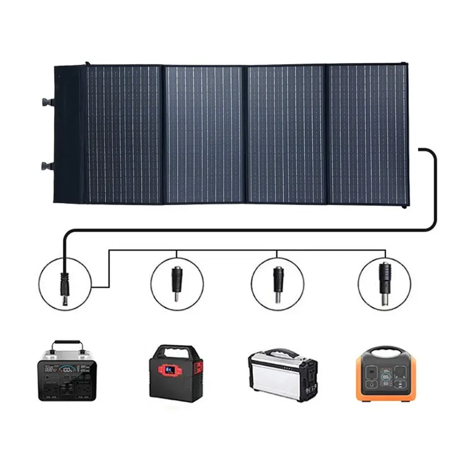 solar charging panel Outdoor Camping Panels System Solar Power Generator Kit