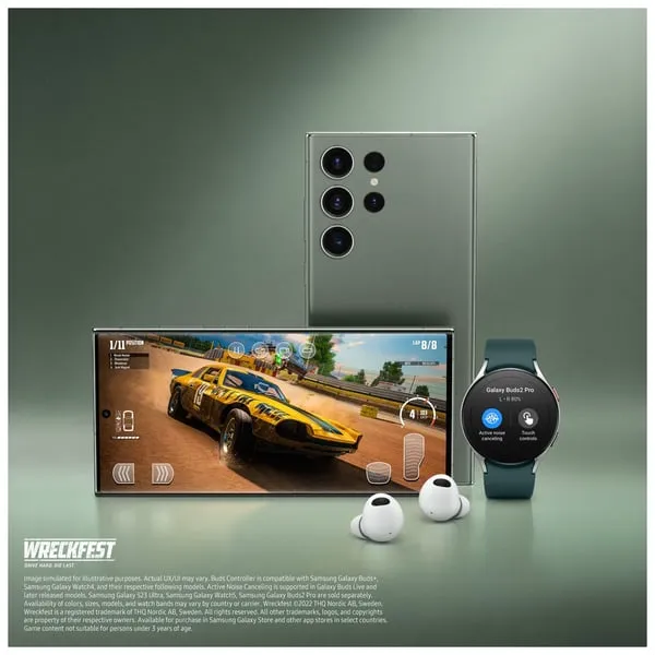 Samsung Galaxy S23 Ultra 5G 256GB 12GB Green Dual Sim Smartphone – Middle East Versios