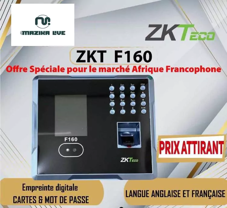 ZKT F160 Time Attendance and Access Control zkteco zk teco