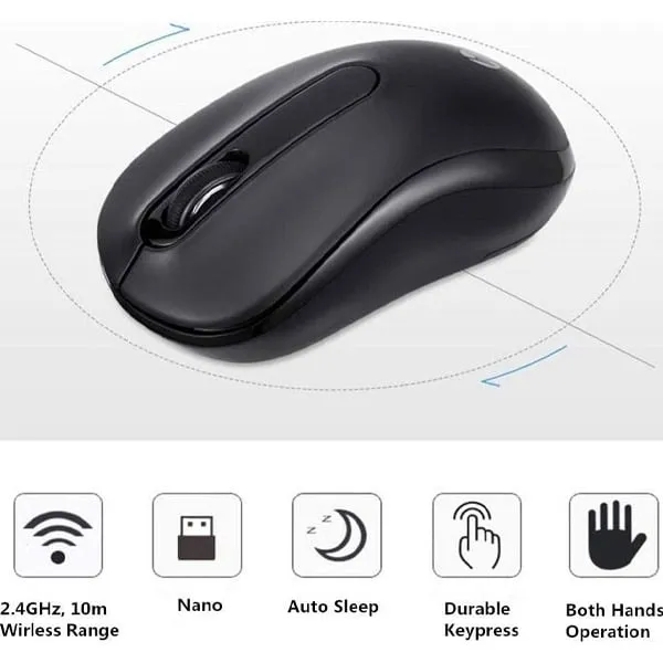 HP S1000 Plus Wireless Mouse Black original
