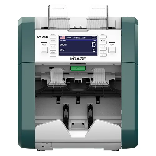 MIRAGE SY-200 Supreme Two Pocket Banknote Discriminator & Fitness Sorter
