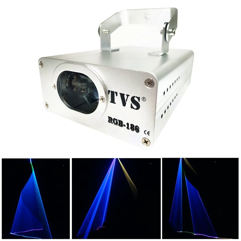 Laser 12W RGB LED Laser Landscape Projector 3D Lamp Disco Stage Party Effect Light