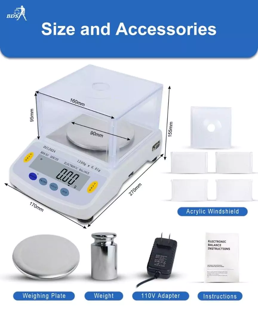 BDS - DJ Series Scale gold weight scale gld kng