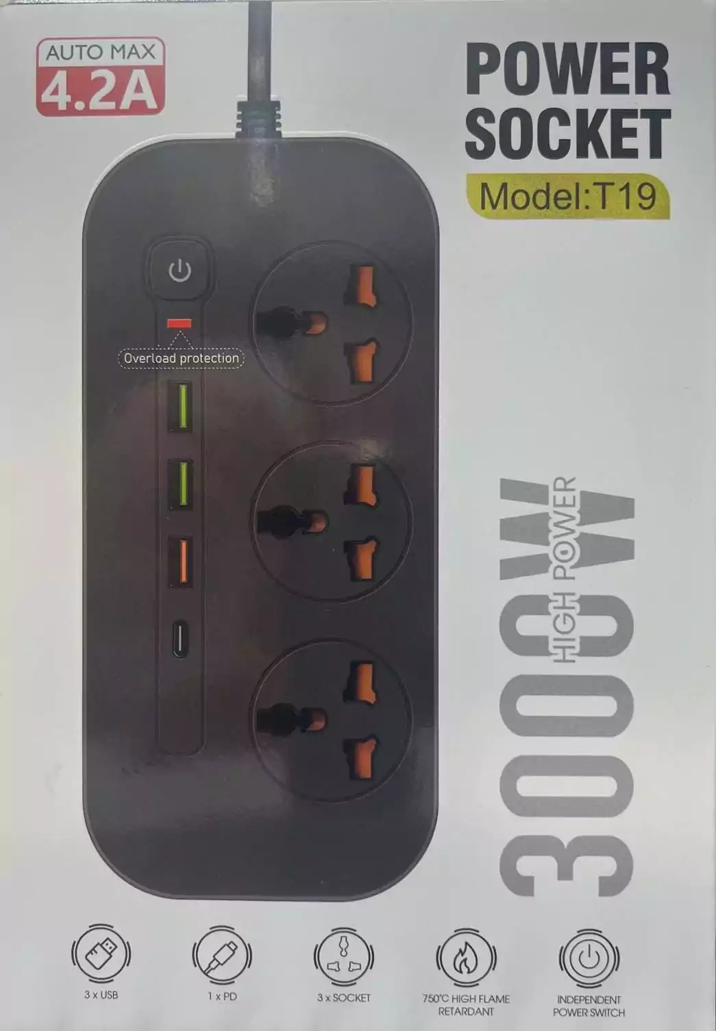 High power , power socket