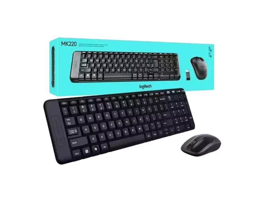 MK220 WIRELESS KEYBOARD AND MOUSE COMBO