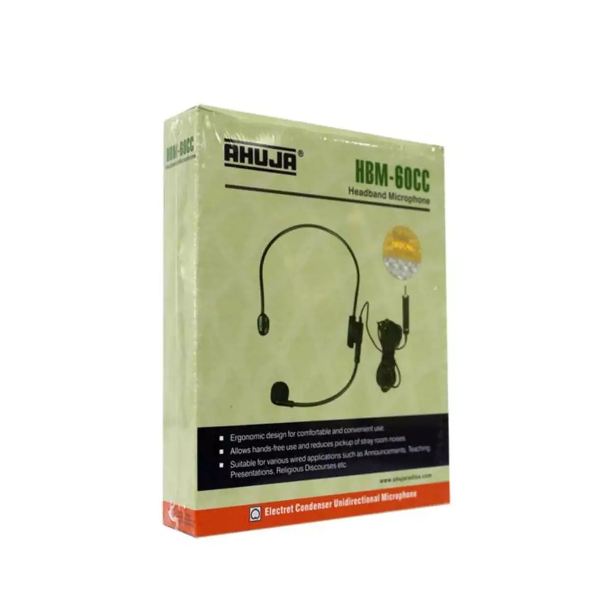 AHUJA HBM-60CC PA Microphone Headband Series