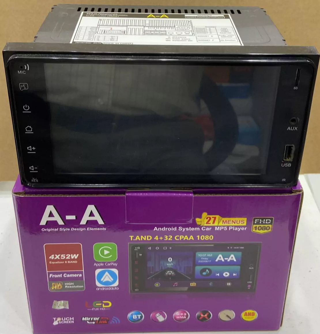 AA Toyota android mp5 X3 7" DOUBLE DIN CAR MP5 USB ISD mp3 PLAYER WITH FM TUNER