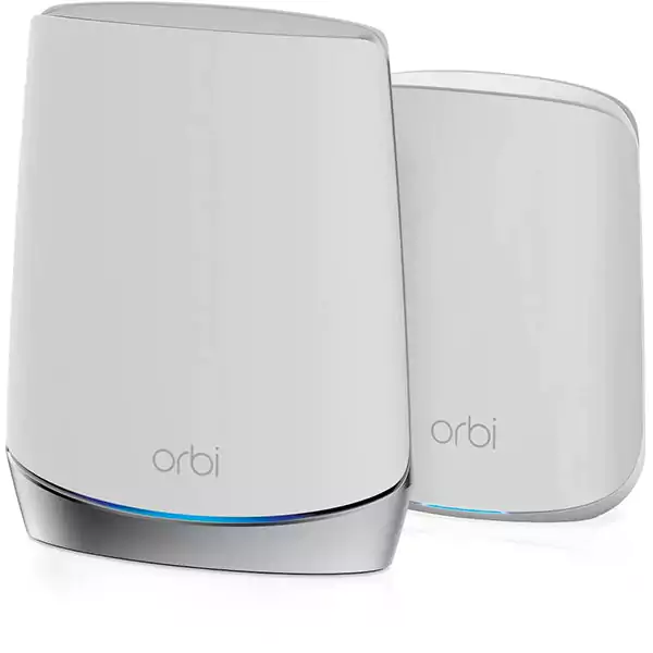 Netgear Orbi AX3000 WiFi 6 Tri-Band 2pk Mesh System - White