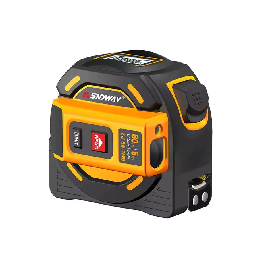 SNDWAY Laser distance meter Laser rangefinder multi function Self-Locking Hand Tool Device Laser range finder