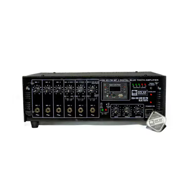 Hi tone solar Bluetooth amplifier 160 watts made in india