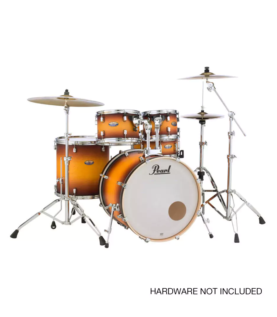 Pearl DMP925SP/C#2 Decade Maple Standard 5pc Shell Pack 25 (2218B/1007T/1208T/1616F/1455S) Classic Satin Burst Finish (Hardware & Cymbals Not Included)