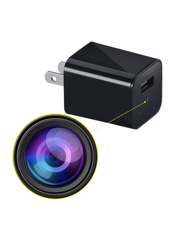 ROCKTECH Full HD Hidden Camera for Home,Charger Adapter CCTV with Wi-Fi Mobile Viewing & Night Vision