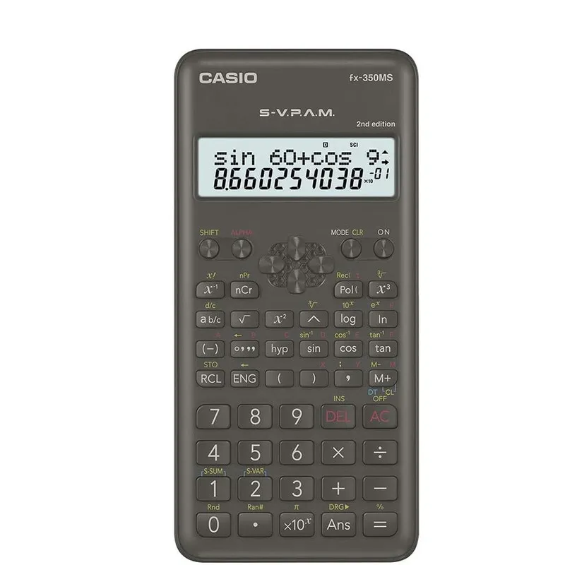 Casio Scientific Calculators Fx350Ms-2 Non-Programmable Scientific Calculator, 2Nd Edition