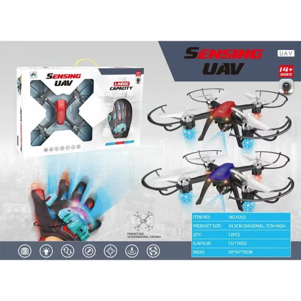 Zhi Le Xing - Sensing UAV - Glove Remote Control Four Axis