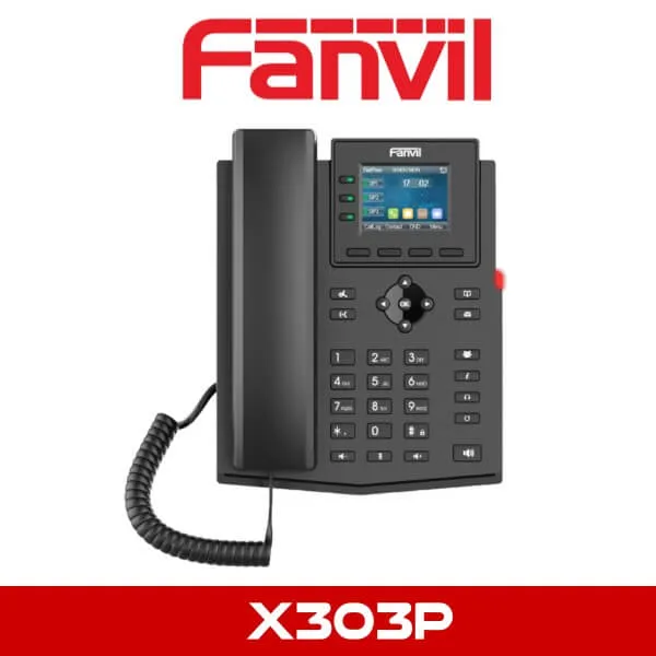 Fanvil X303P 2.4” color-screen 10/100Mbps POE