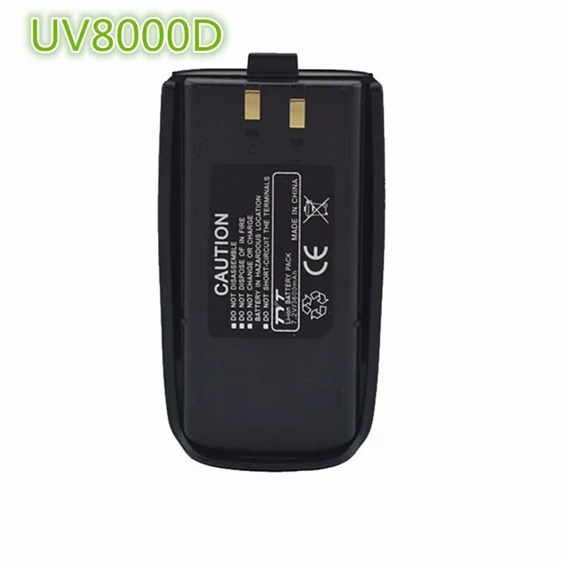 NEW DC 7.2V Li-ion Battery Pack 3600mAh for Radio Walkie Talkie TYT TH-UV8000D