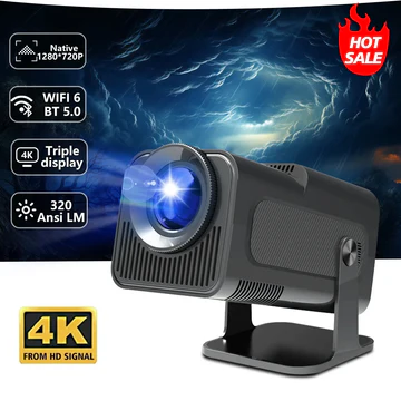 4K Mini Projector 40000 Lumen LED 1080P WiFi Bluetooth UHD Portable Home Theater